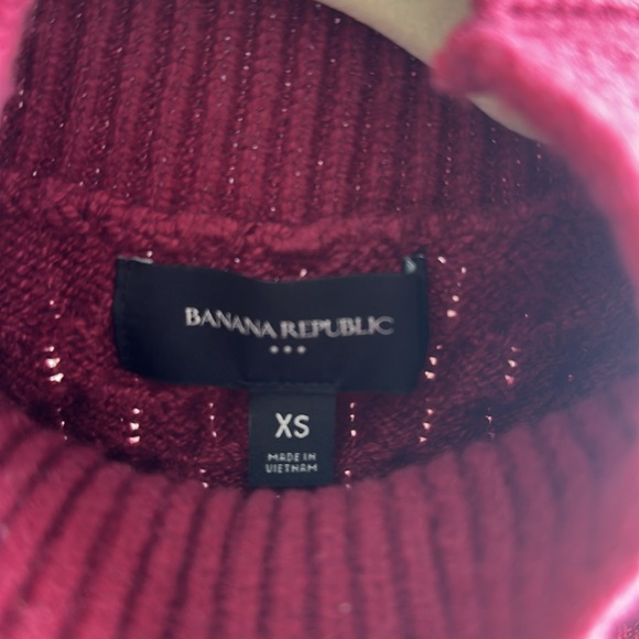 Women's Cable Knit Sweater - Dark Cherry Red/Burgundy - Picture 2 of 5